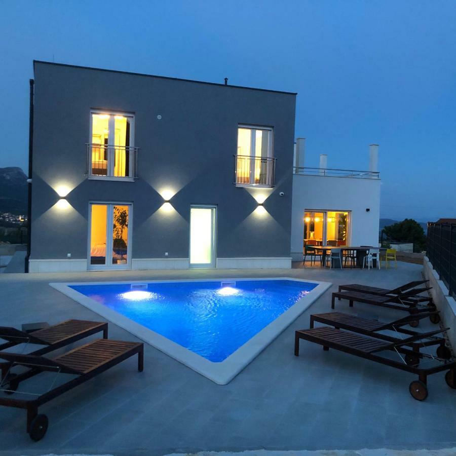 Villa Mila Kastela Kaštel Novi Exterior foto